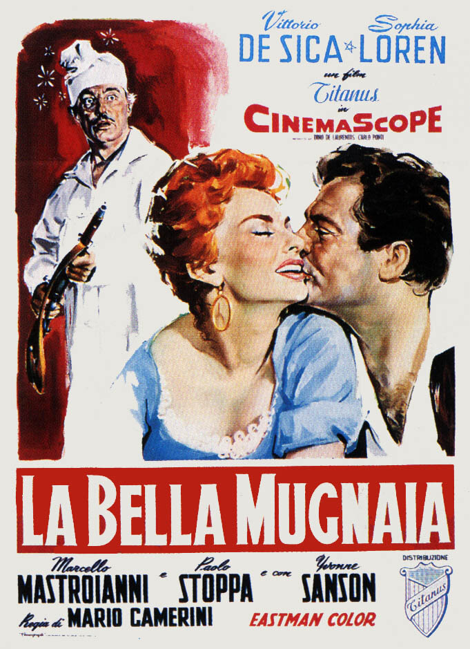 Прекрасная мельничиха (1955) постер