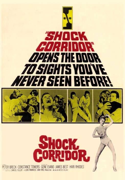 Шоковый коридор (1963) постер