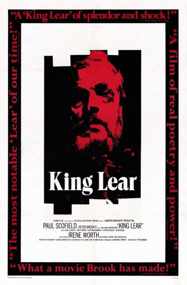 Король Лир (1971) постер