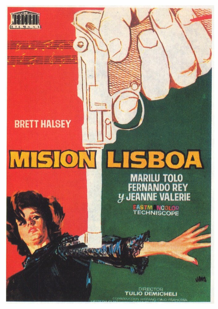 Миссия в Лиссабоне (1965) постер