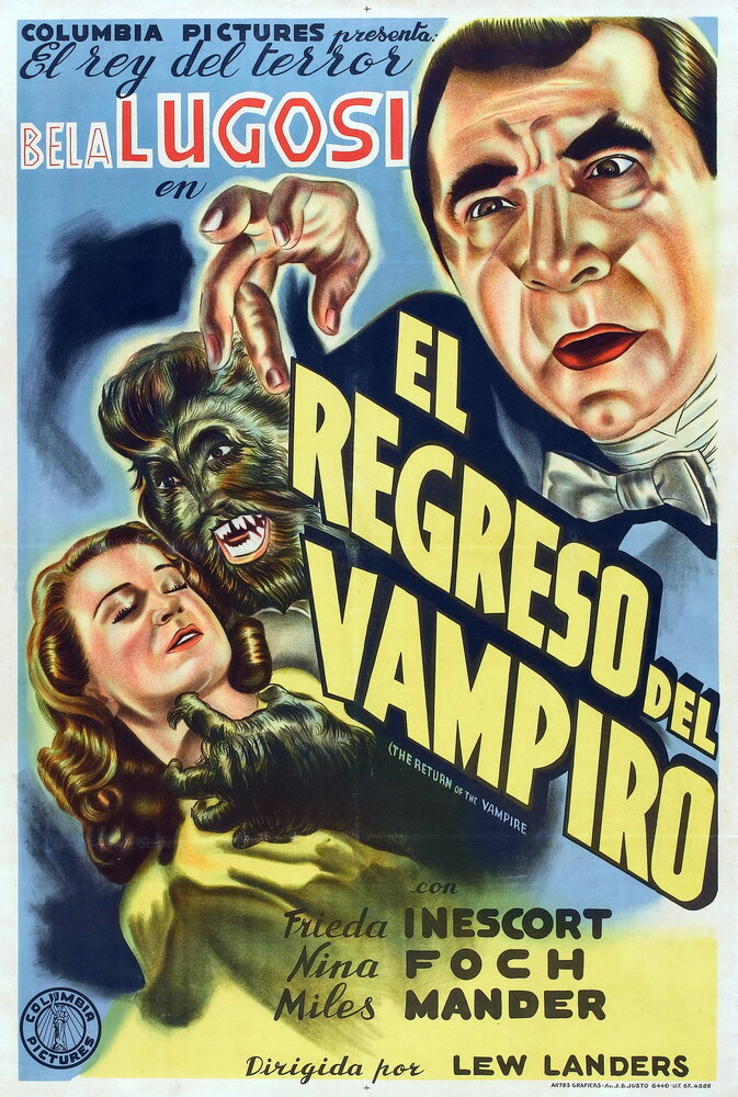 Возвращение вампира (1944) постер