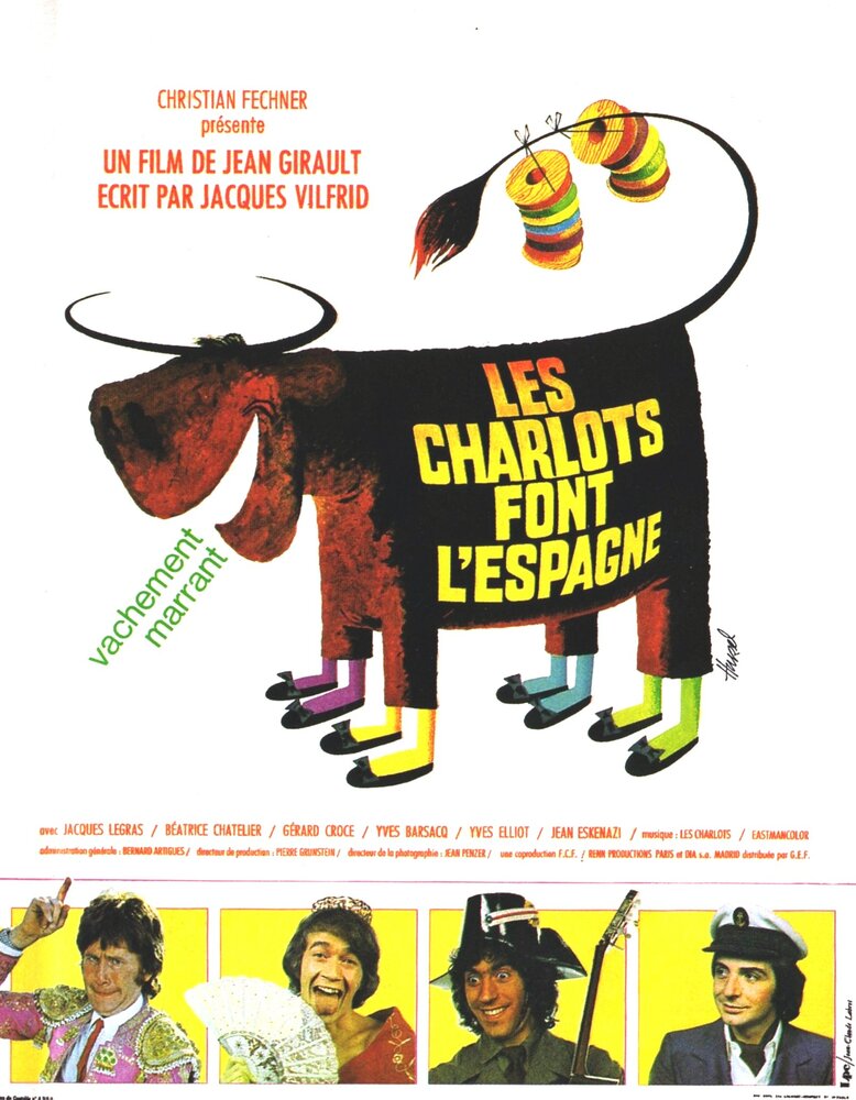 Шарло в Испании (1972) постер