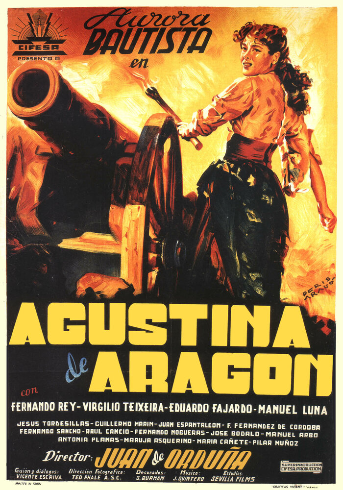 Августина Арагонская (1950) постер