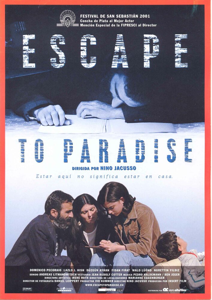 Бегство в рай (2001) постер