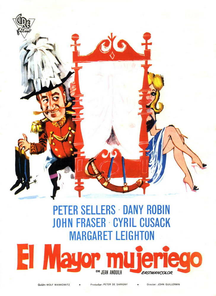 Вальс тореадоров (1962) постер