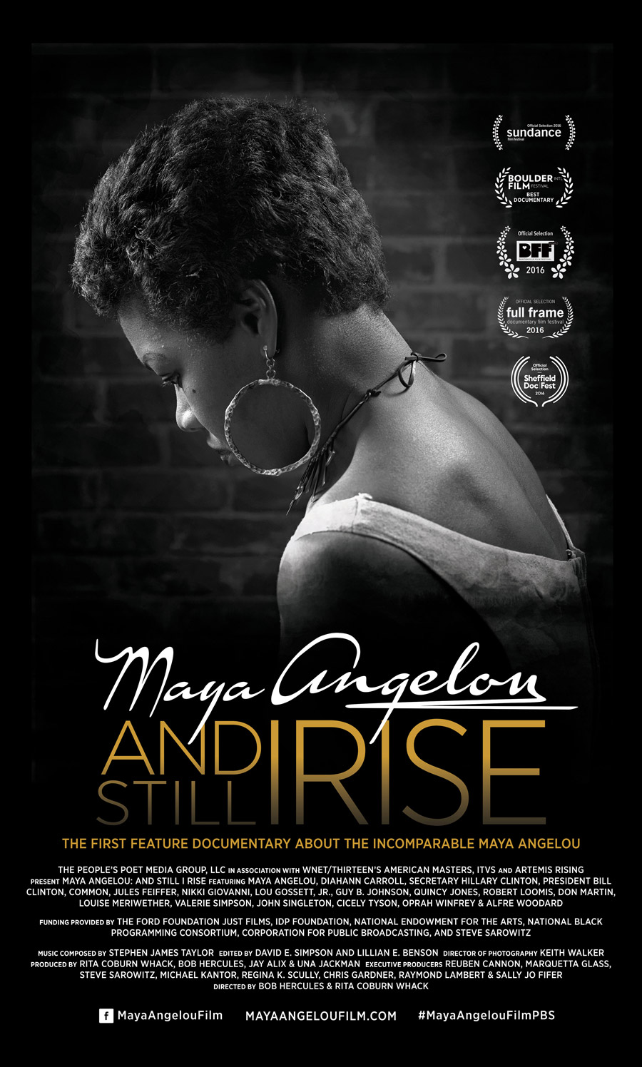 Maya Angelou and Still I Rise (2016) постер