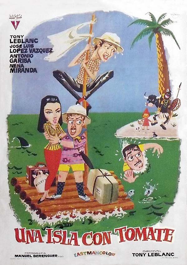 Una isla con tomate (1962) постер