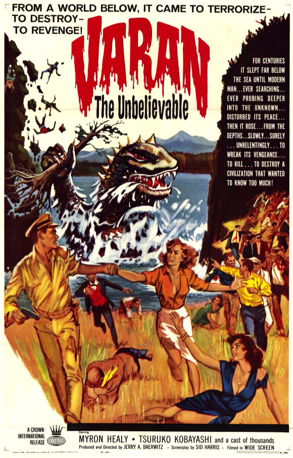 Невероятный Варан (1962) постер