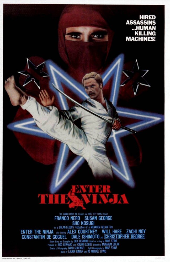 Входит ниндзя (1981) постер