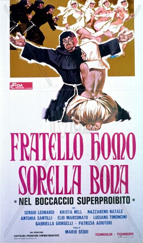 Распутный монах и добрая сестра (1972) постер