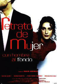 Портрет женщины с мужчиной на фоне (1997) постер