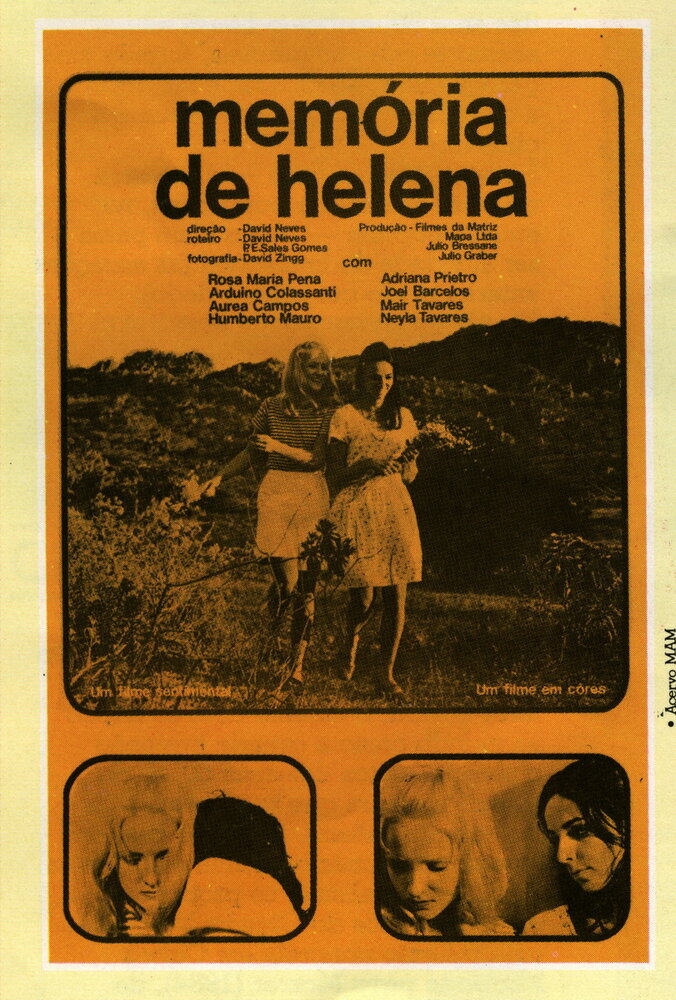 Память о Елене (1969) постер