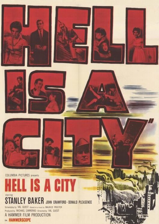Ад – это город (1960) постер