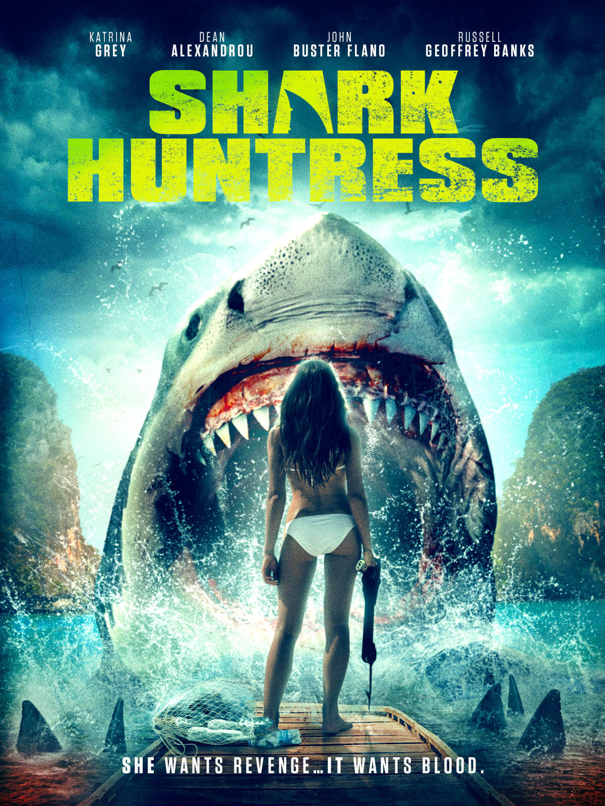 Shark Huntress (2021) постер