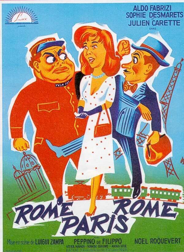Господа, в вагон! (1951) постер