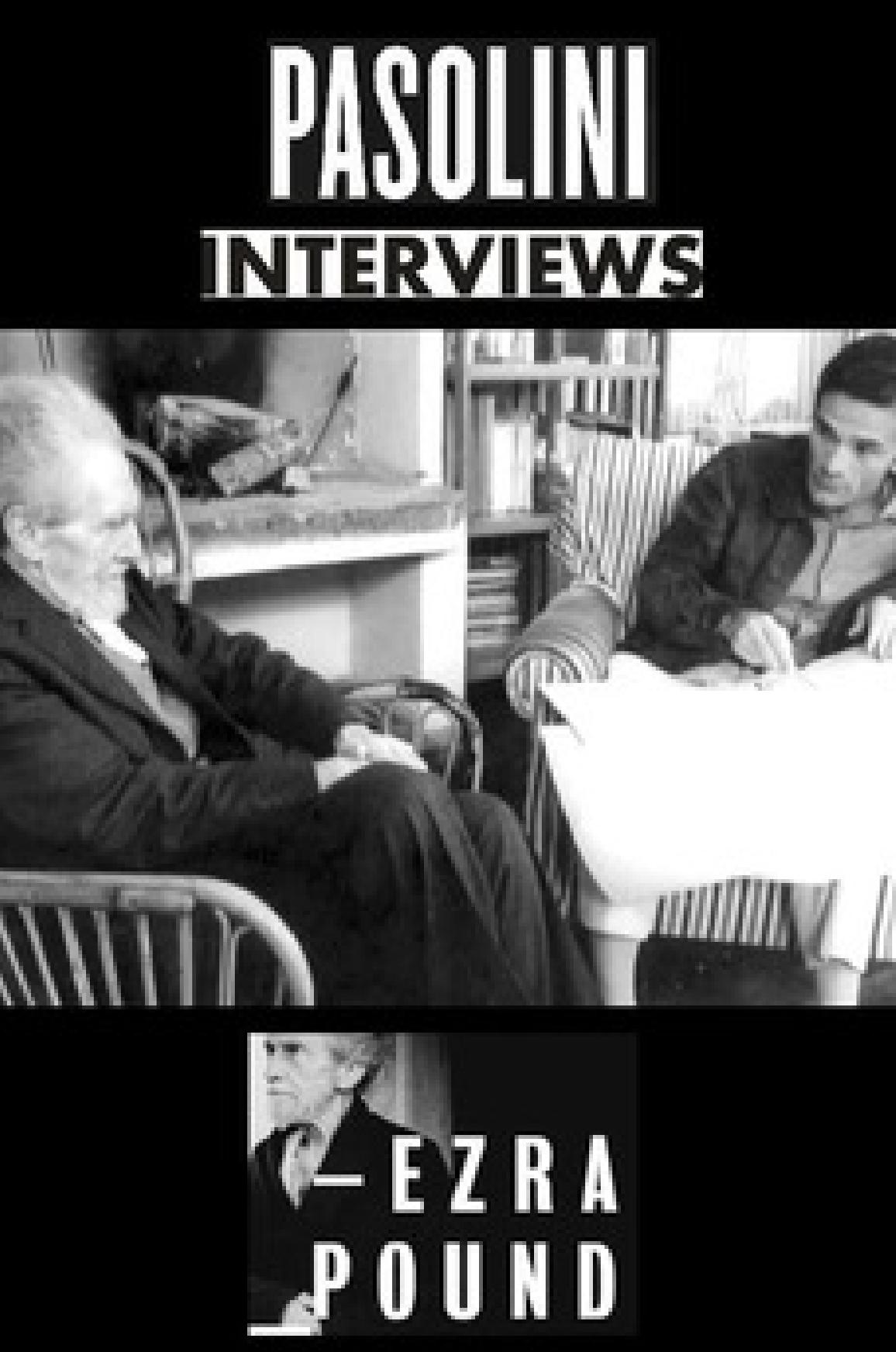 Интервью с Пазолини: Эзра Паунд (1967) постер