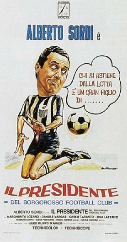 Президент футбольного клуба «Боргороссо» (1970) постер