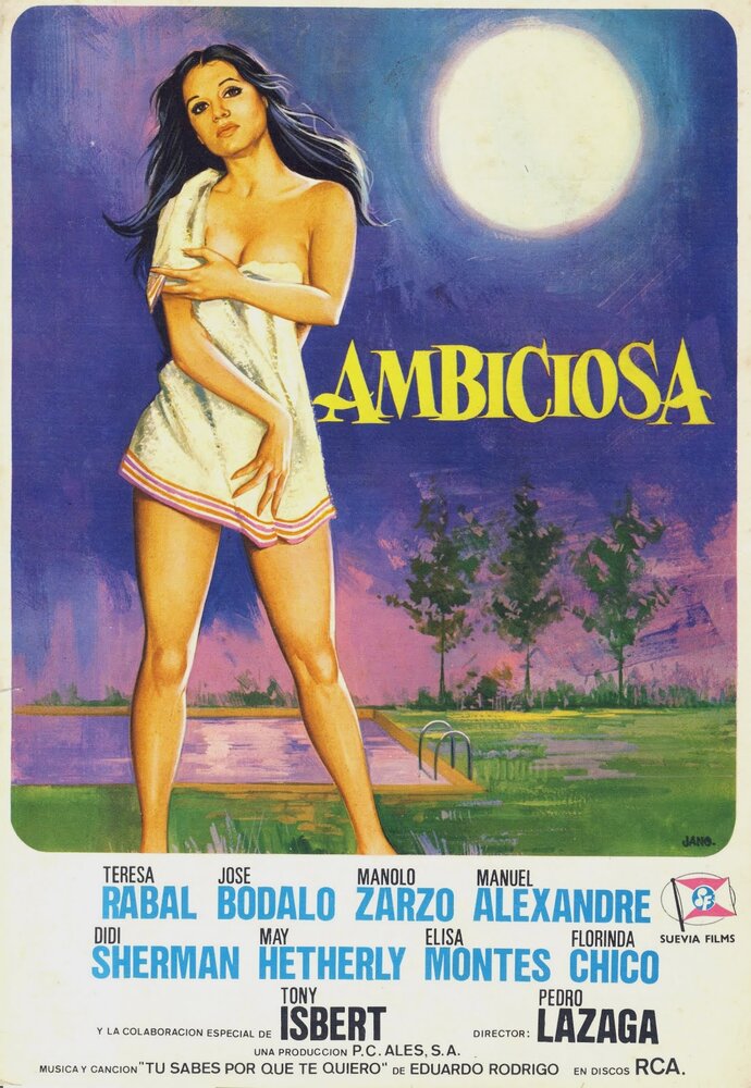 Ambiciosa (1976) постер