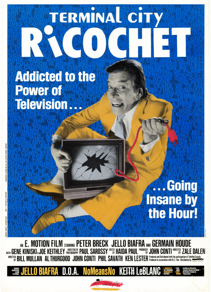 Terminal City Ricochet (1990) постер