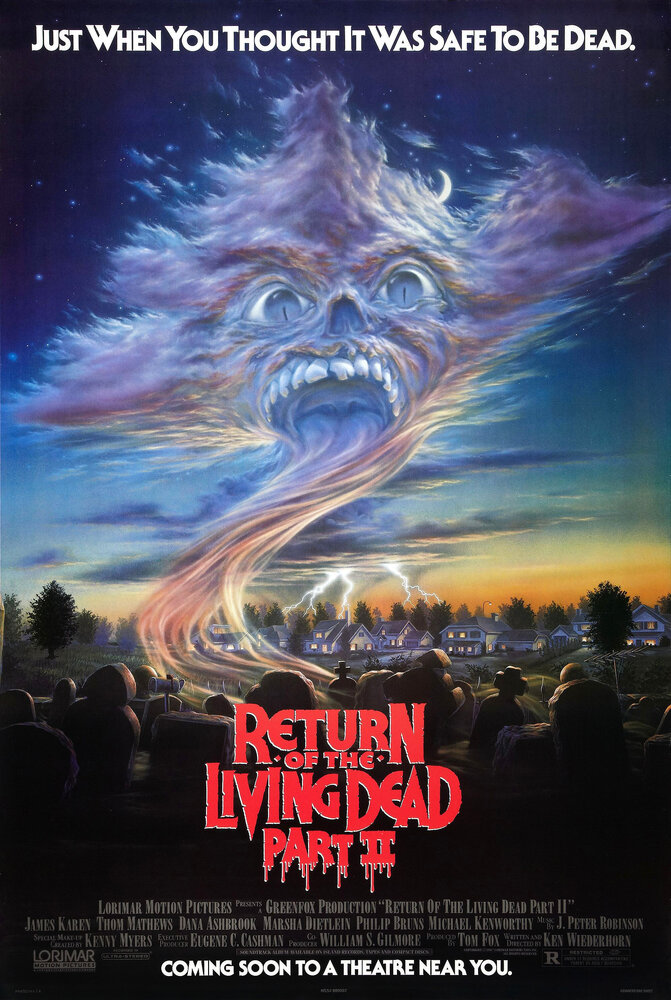 Возвращение живых мертвецов 2 (1987) постер