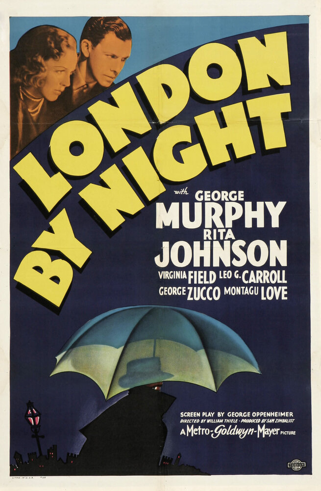 Лондон в ночи (1937) постер