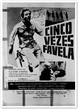 Пять раз фавела (1962) постер