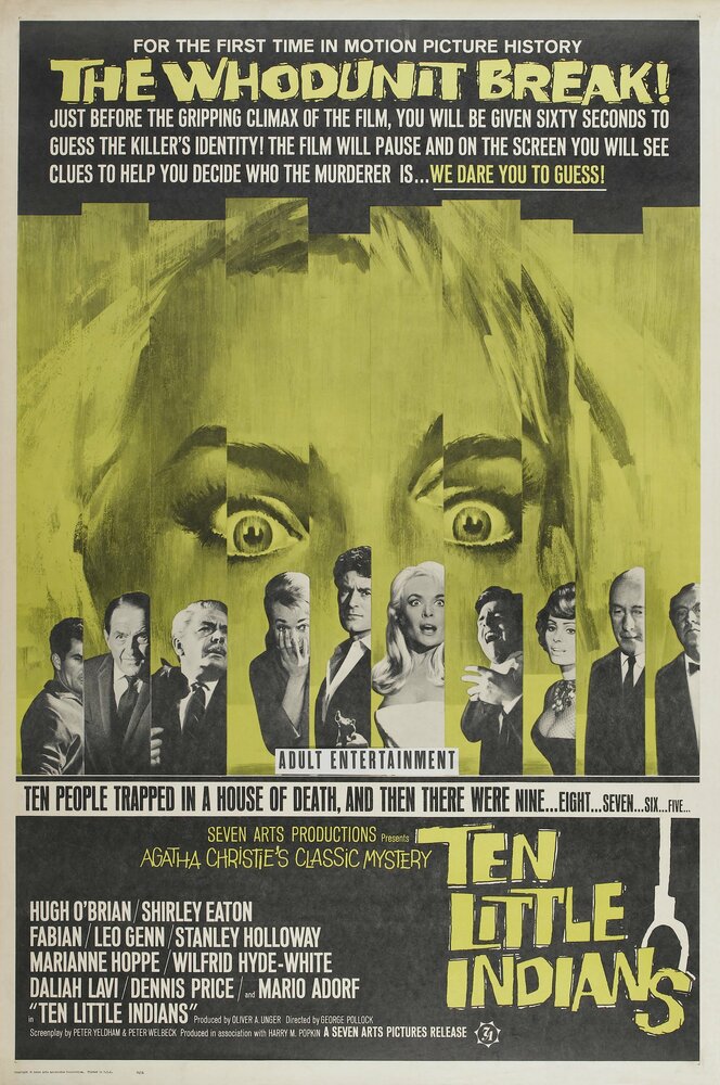 Десять негритят (1965) постер