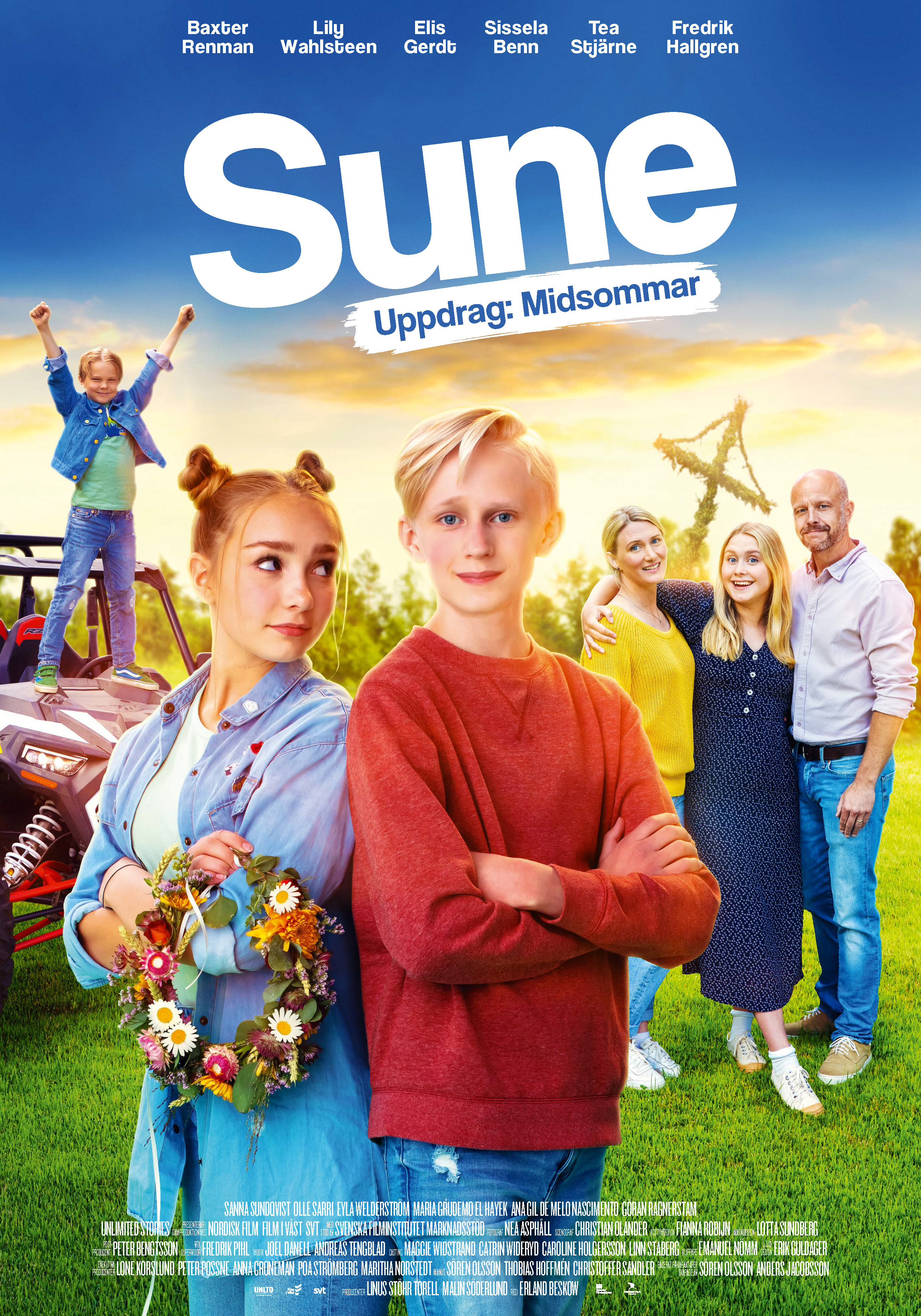 Sune - Uppdrag: Midsommar (2021) постер