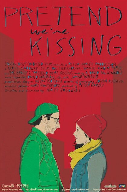 Притворись, что мы целуемся (2014) постер