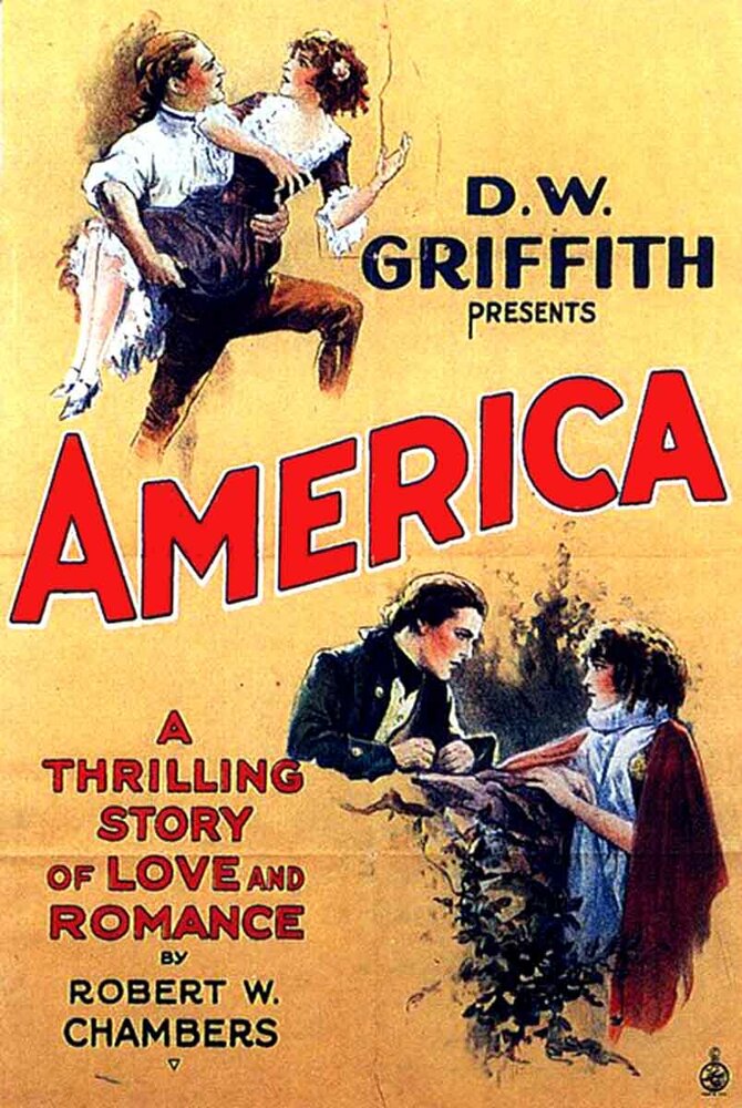Америка (1924) постер