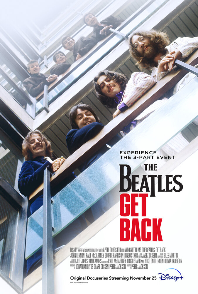 The Beatles: Get Back (2021) постер