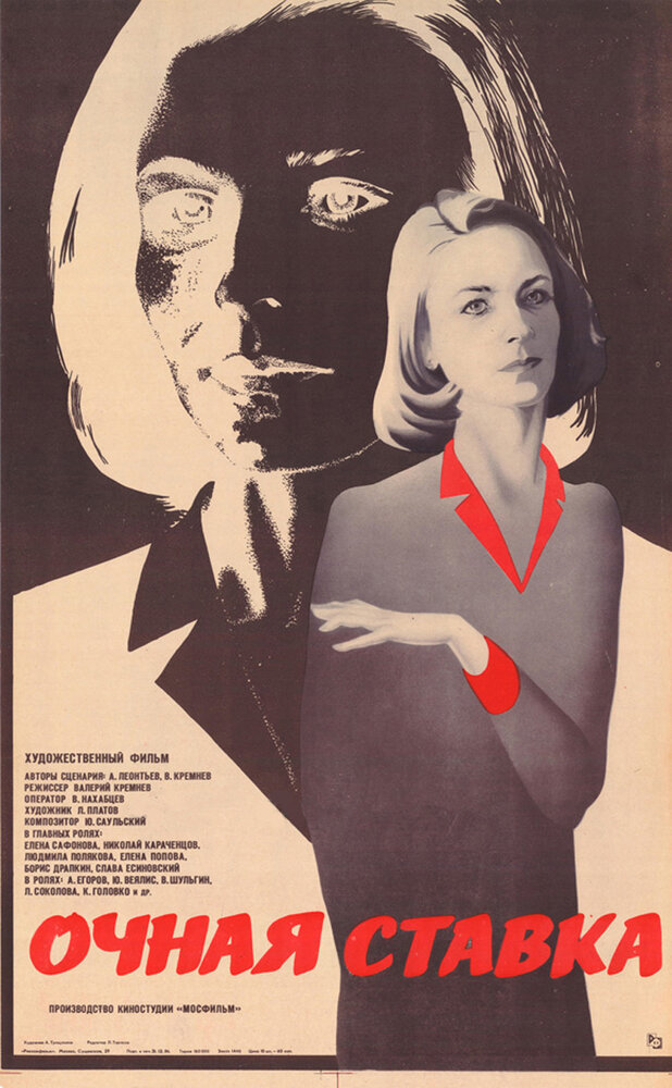 Очная ставка (1987) постер
