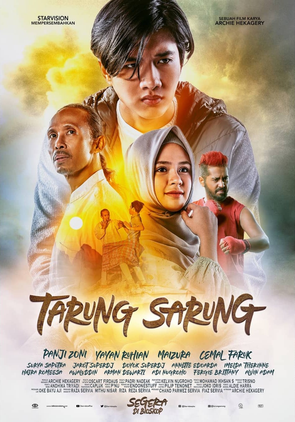 Боец в сарунге (2020) постер