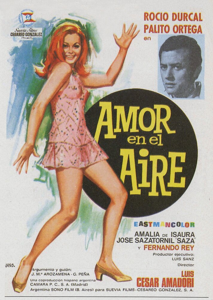 Любовь в воздухе (1967) постер