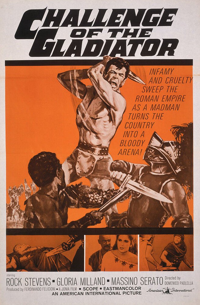 Гладиатор, бросивший вызов Империи (1965) постер