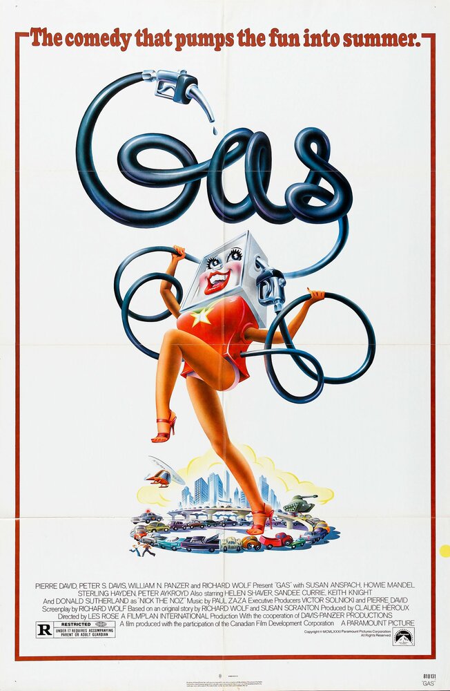 Gas (1981) постер